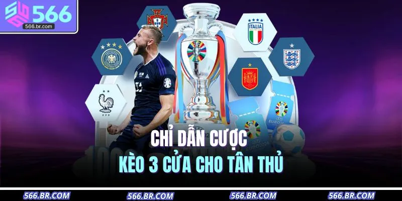 Chỉ dẫn cược kèo 3 cửa cho tân thủ